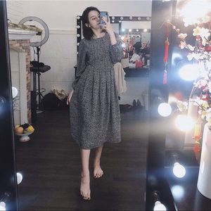 Floral vintage dress